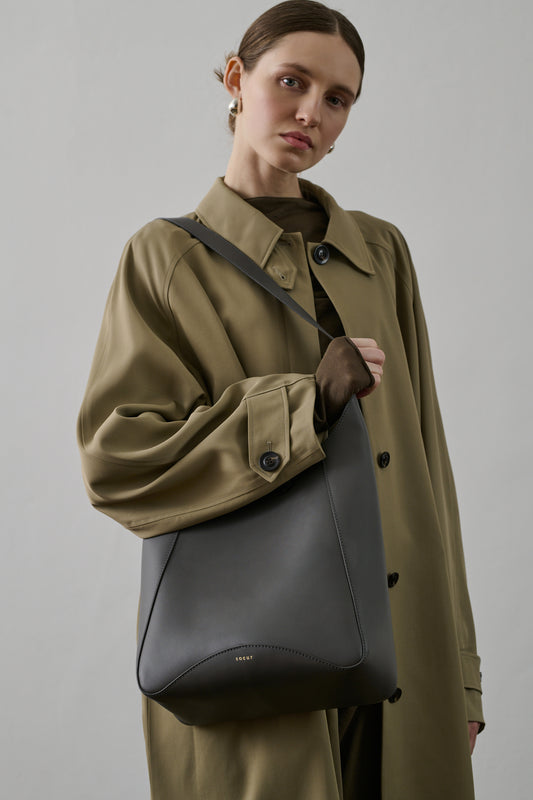 Sac Uma - Graphite - Cuir - Femme