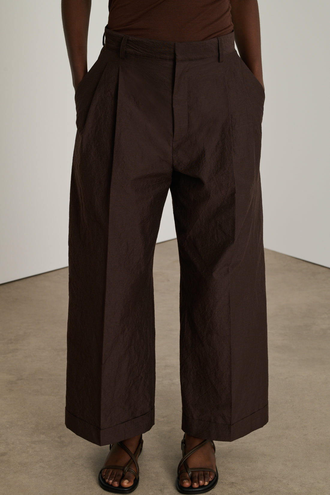 Pantalon Watson - Marron - Femme