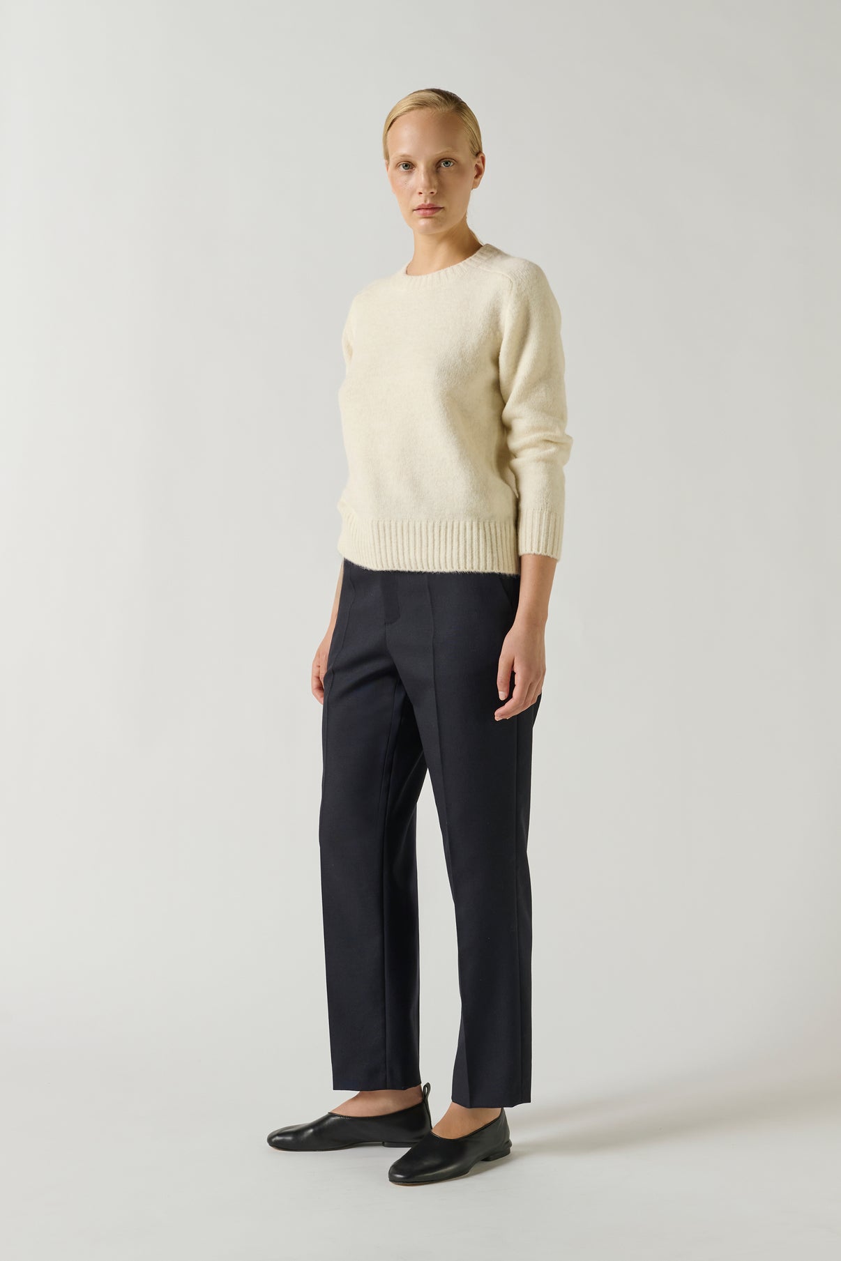 Pantalon Gabriel - Navy - Laine - Femme vue 1