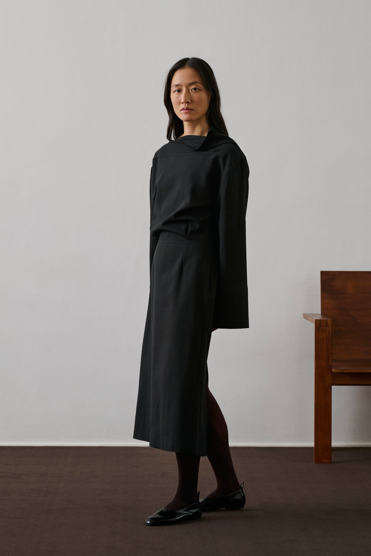 Robe Gina - Noir - Femme vue 5