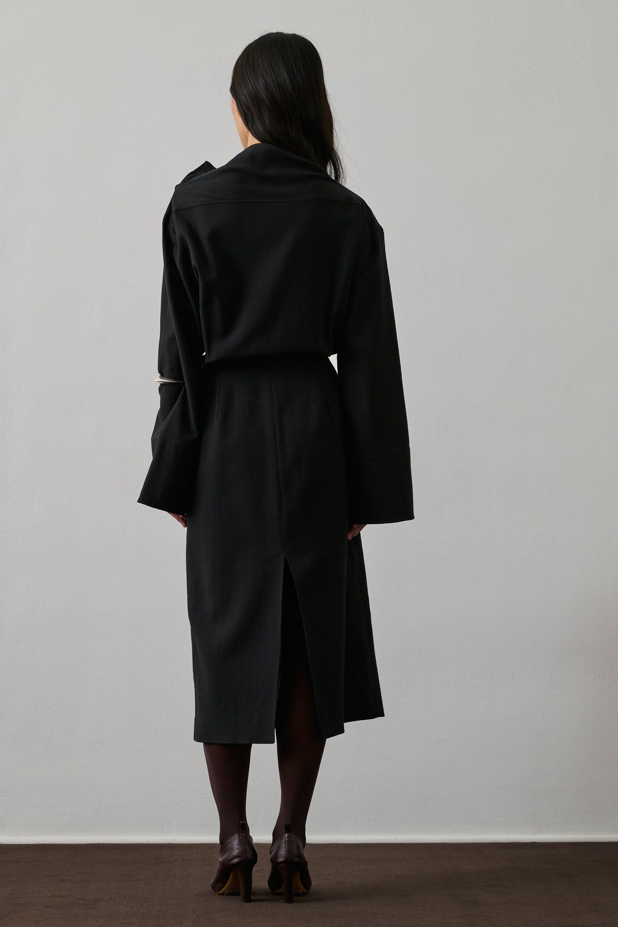 Robe Gina - Noir - Femme vue 2