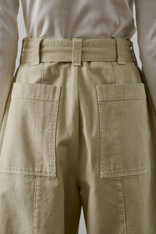 Pantalon Cody - Jaune Pâle - Coton - Femme