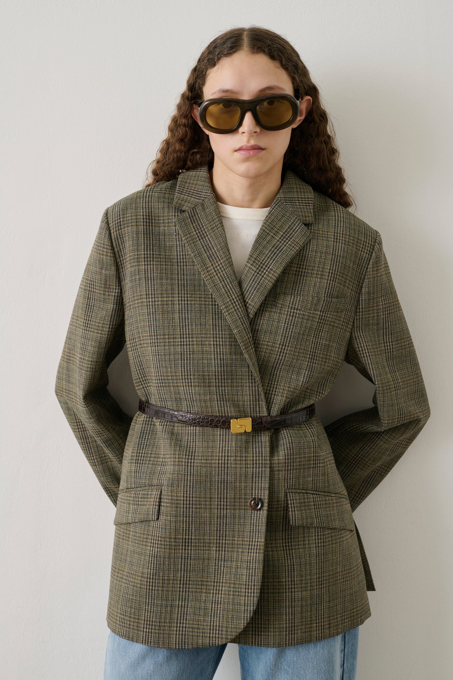 Veste Hermosa - Marron/Vert - Femme