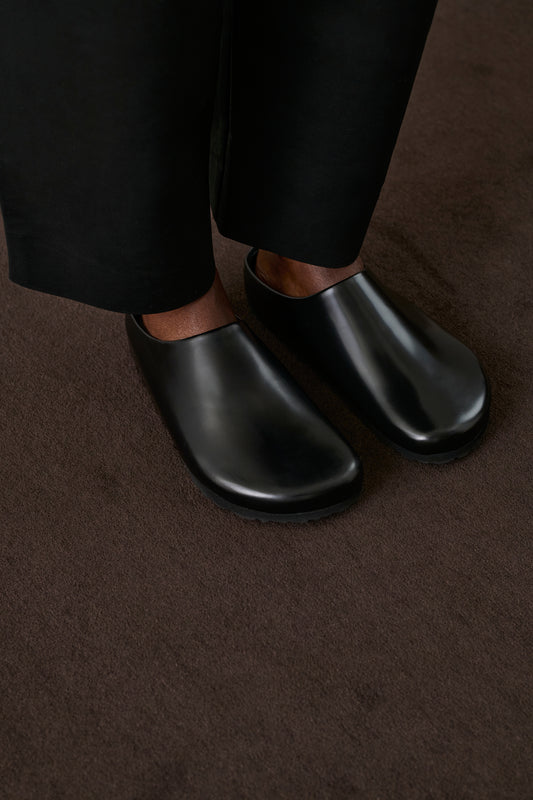 Sabots Dilo - Noir - Cuir - Femme