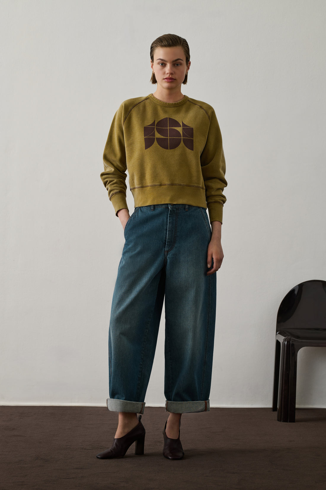Sweatshirt Apollo - Bronze - Coton - Femme
