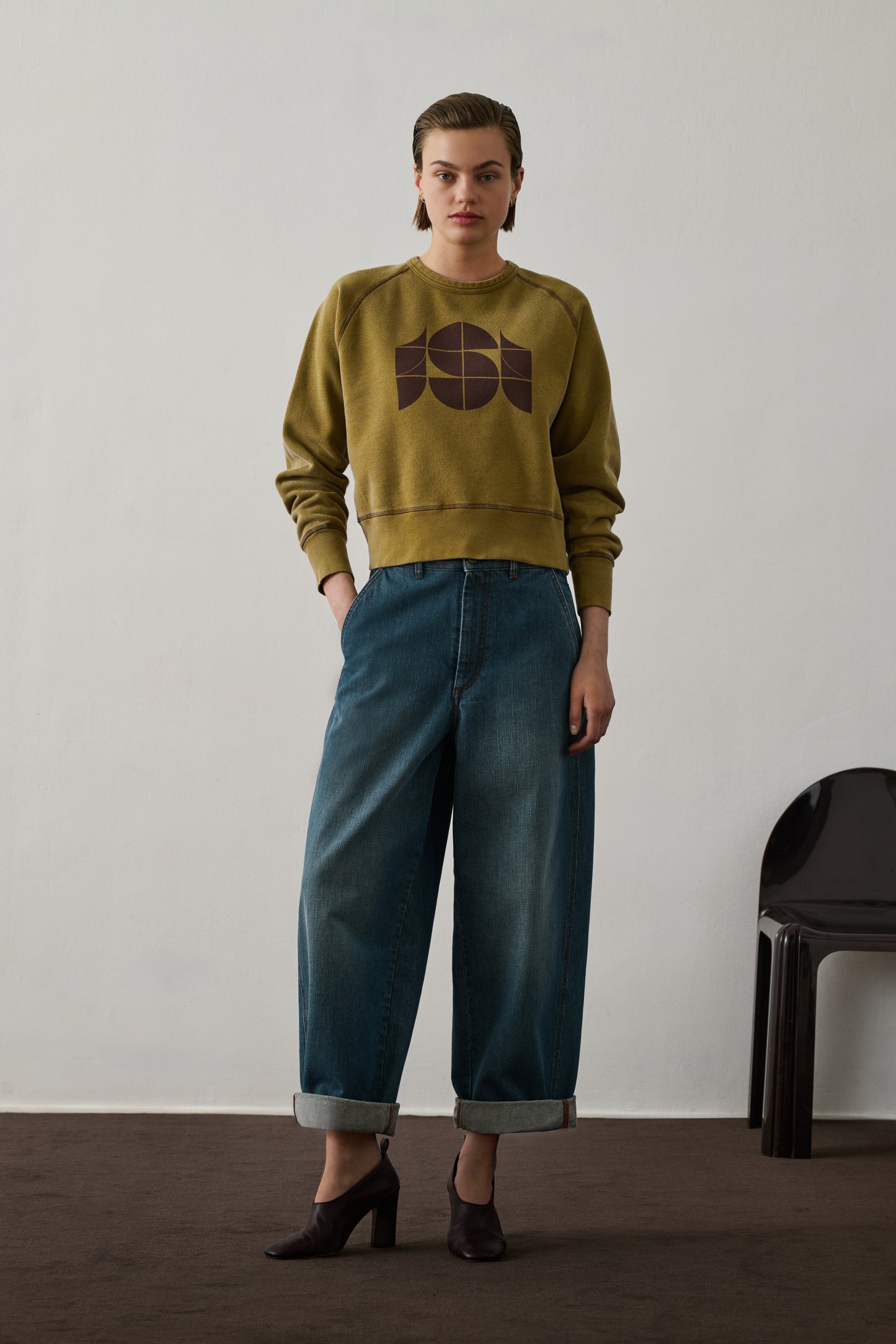Sweatshirt Apollo - Bronze - Coton - Femme