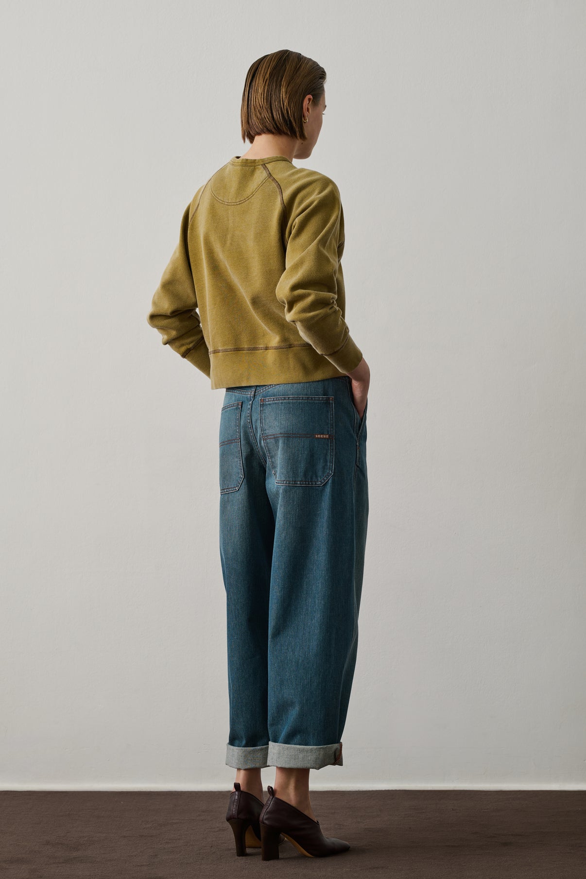 Sweatshirt Apollo - Bronze - Coton - Femme vue 2
