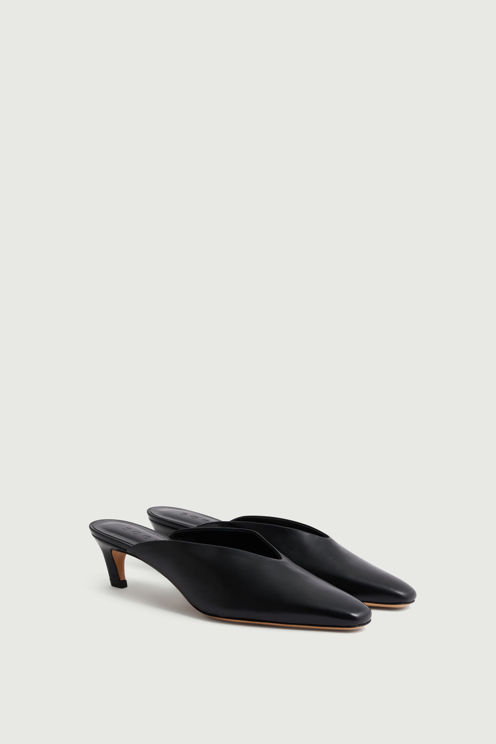 Mules Amalie - Noir - Cuir - Femme